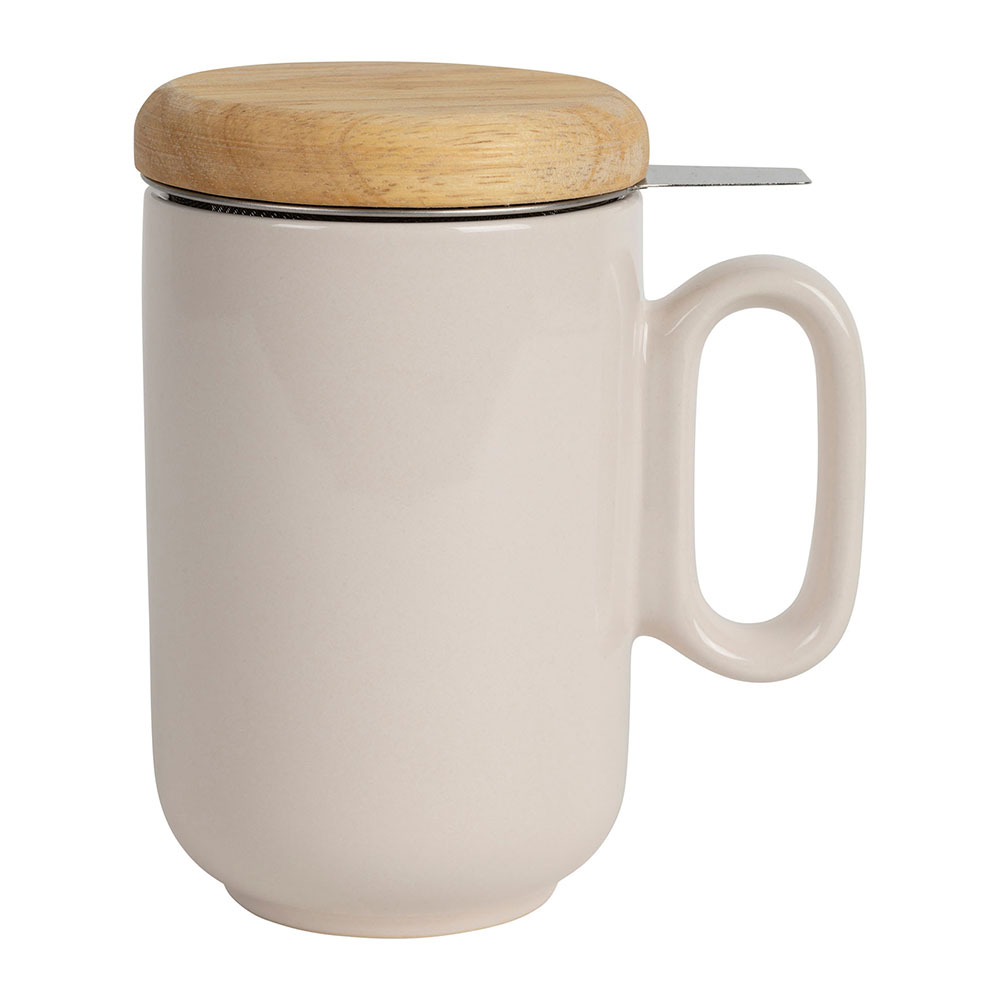 Tisanière WOODY écru