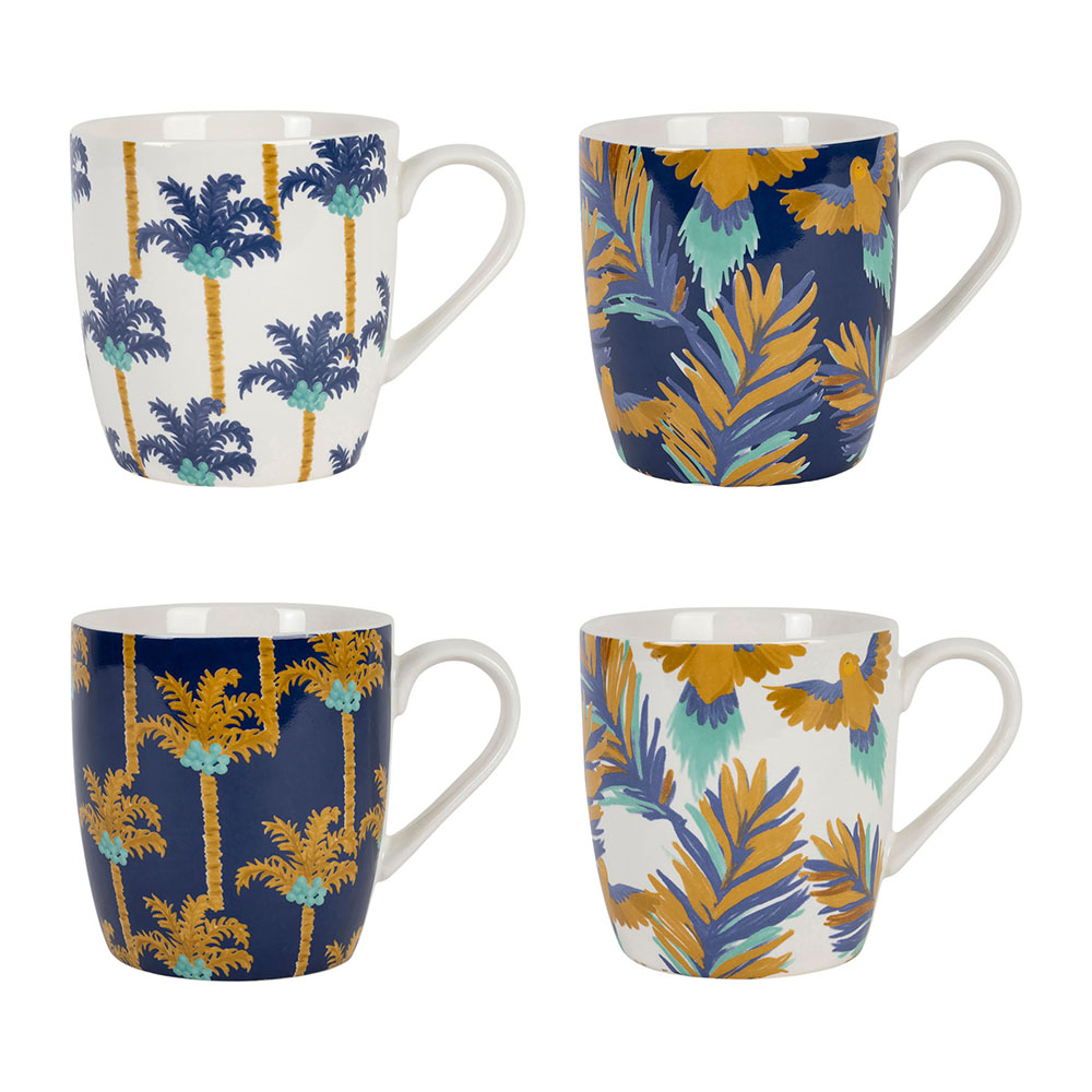Coffret 4 mugs ALICANTE