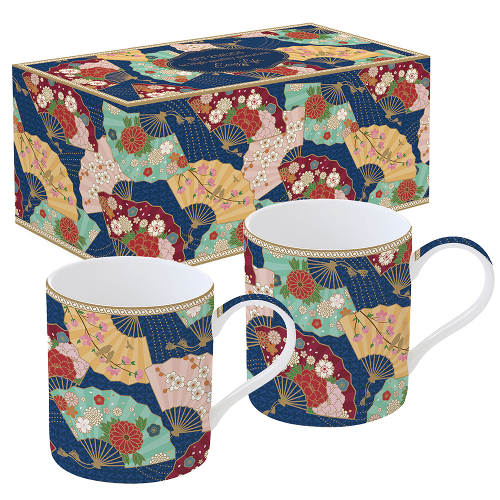 Coffret 2 mugs EVENTAILS