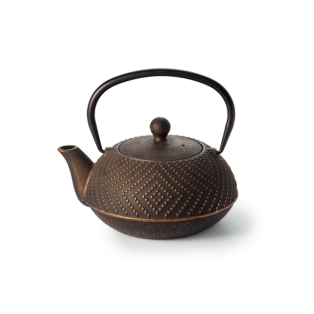 Théière en fonte 0,7L LOSANGE noire