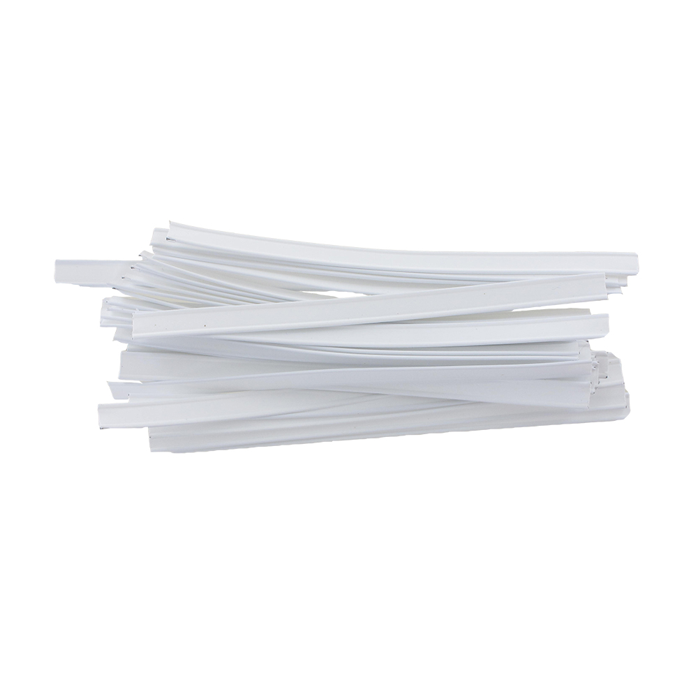 Bandes clip blanches lot de 100 (13.5cm)