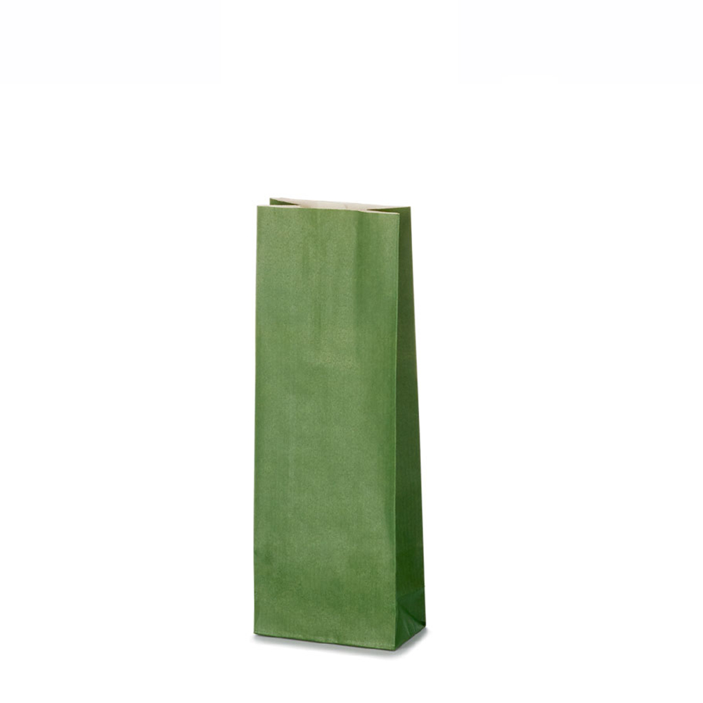 Sachets 100g kraft verts lot de 100 