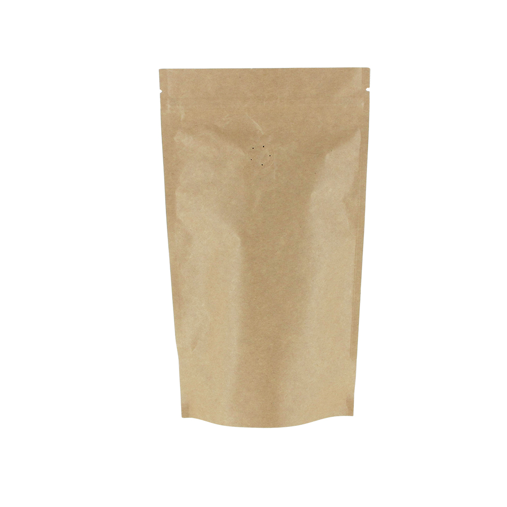 DOYPACK café +/- 250g kraft av. valve fraîcheur lot de 50