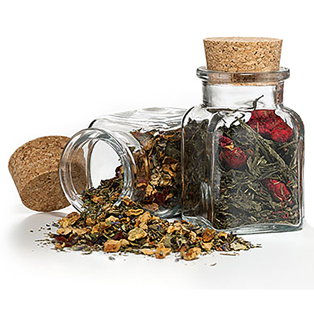 Testeur verre avec bouchon liège