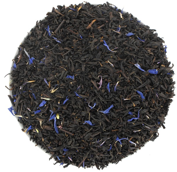 Earl Grey supérieur fleurs bleues