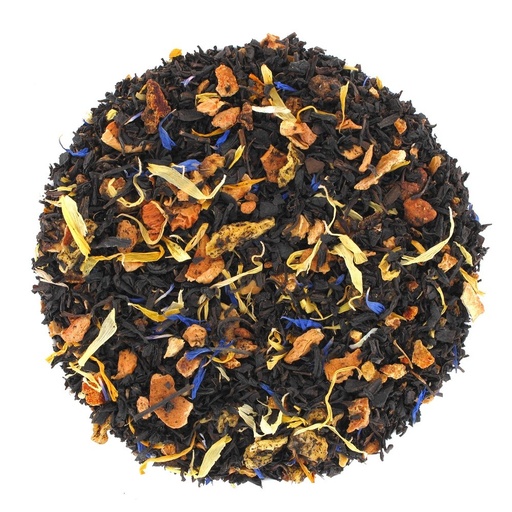 [009591] Thé noir fruits confits BIO* (Sac 1kg)