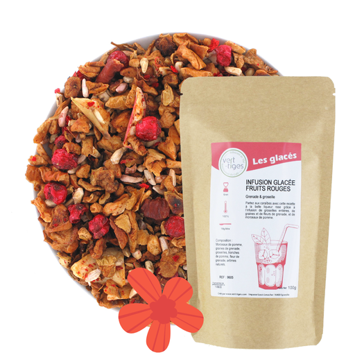 [009605] Infusion glacée fruits rouges (Sachet 100g)