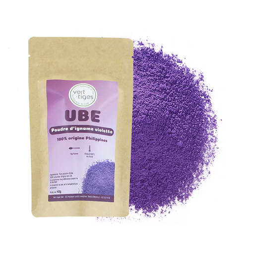 [010195] Poudre d'Igname UBE (Sachet 40g)