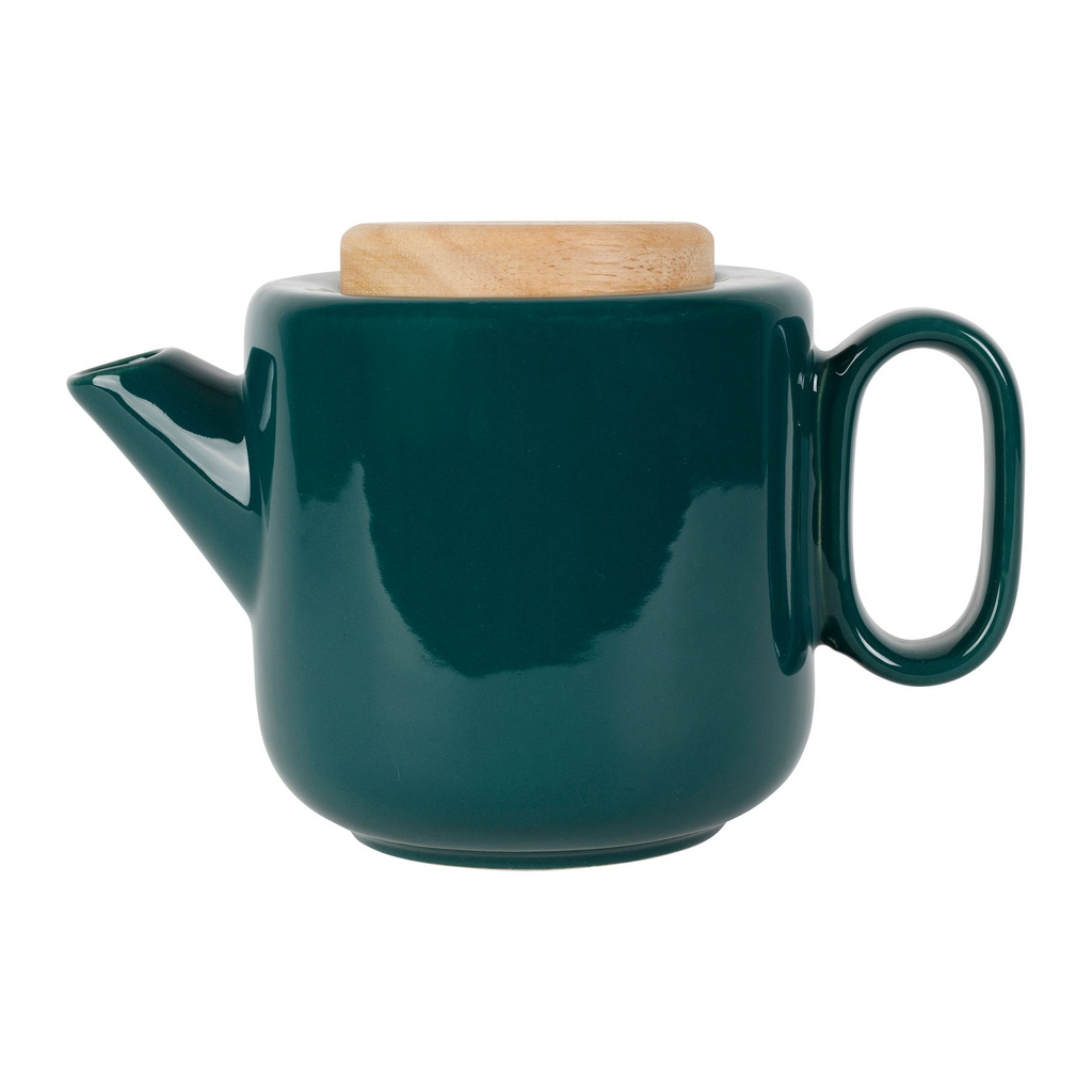 Théière WOODY bleu marine
