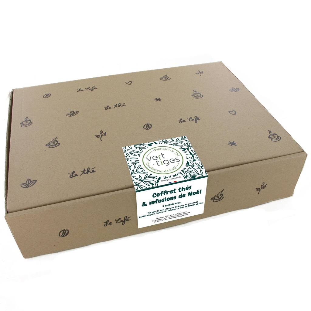 Coffret thé x4 sachets