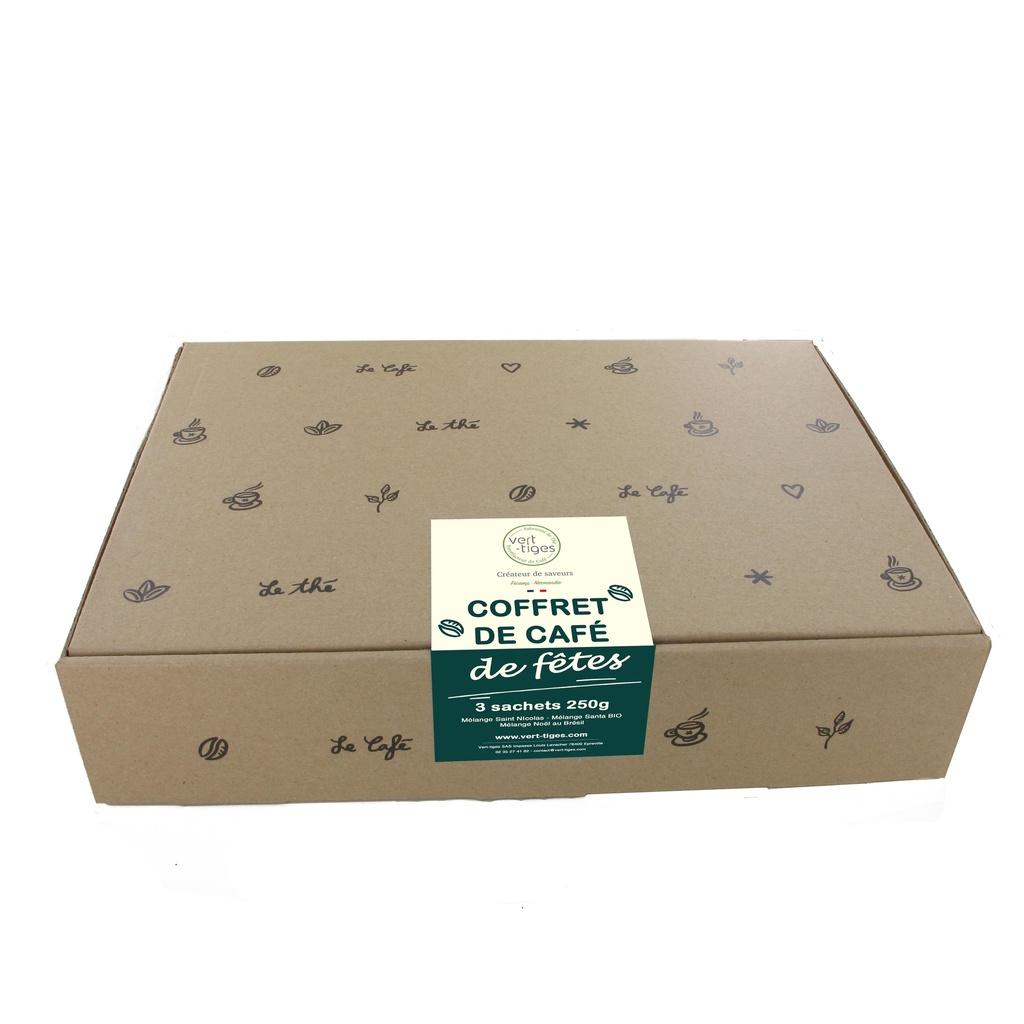 Coffret café x3 sachets