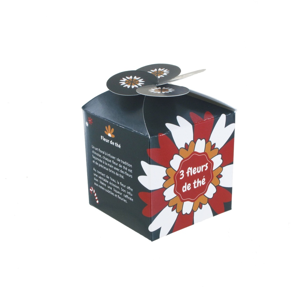 Coffret x3 fleurs de thé