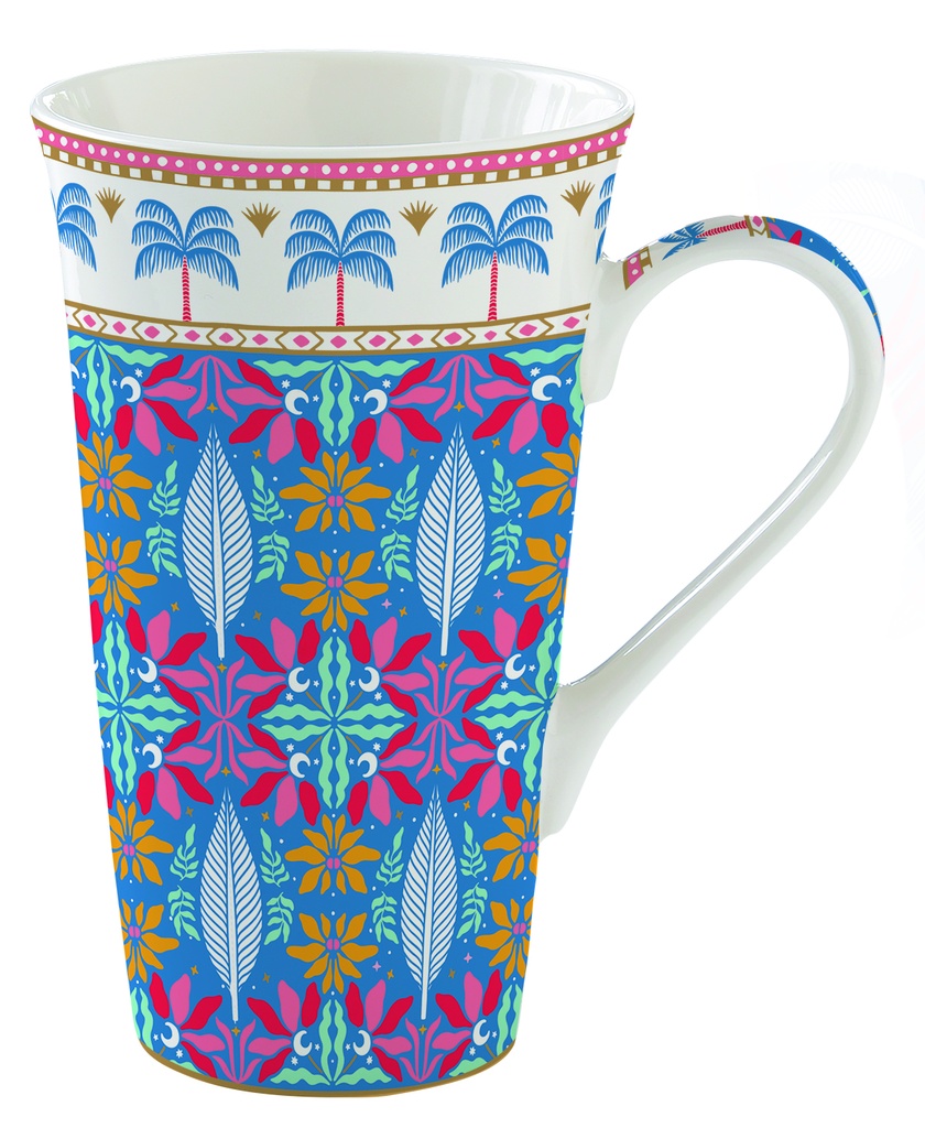Coffret mug géant PALM BEACH