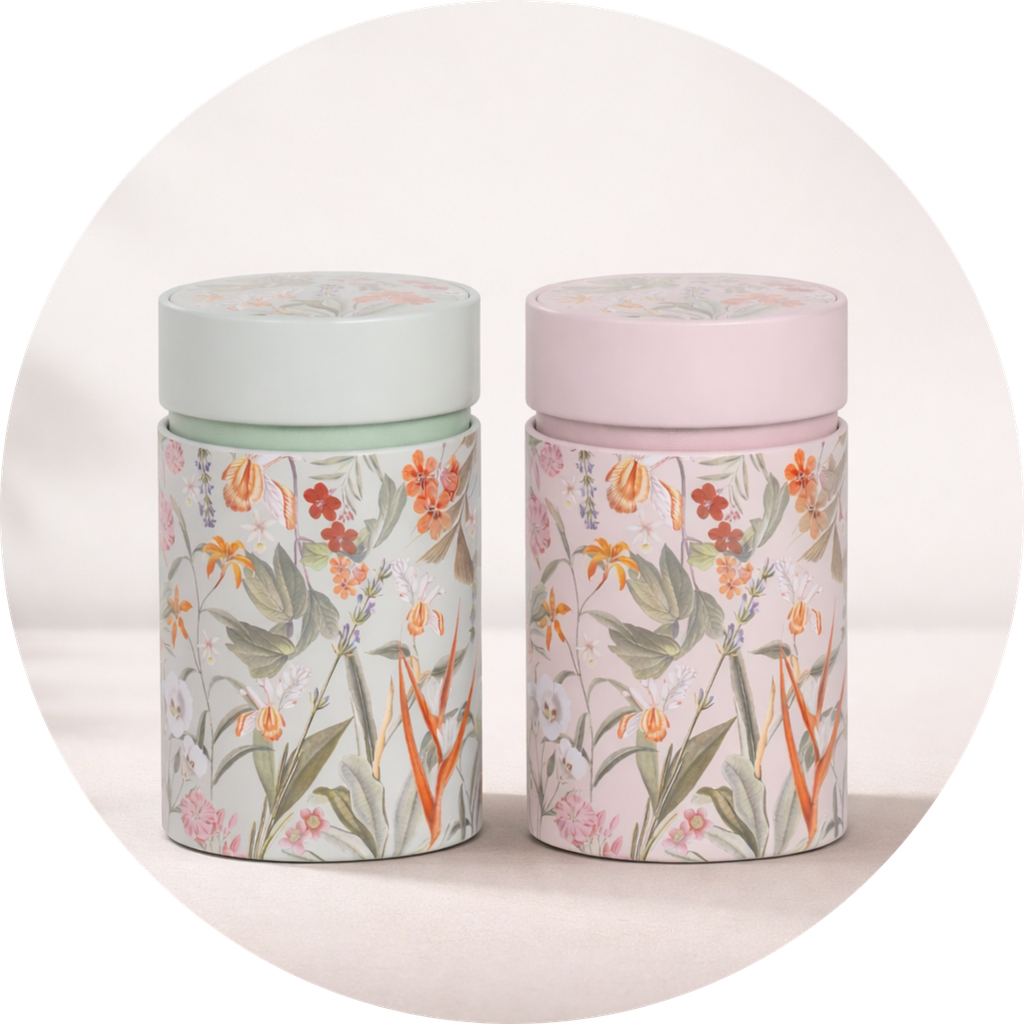 Set 2 boîtes à thé 150g BOHEME