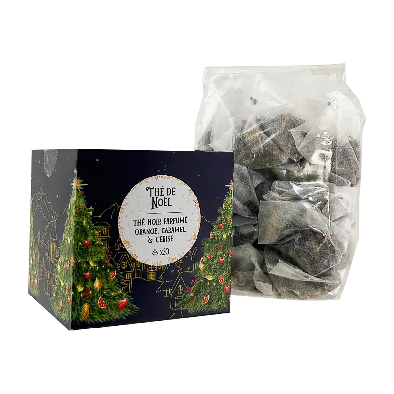 Cube x20 infusettes Thé de Noël