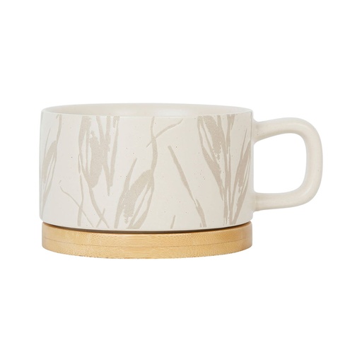 [009618] Tasse à thé BOHEME écru