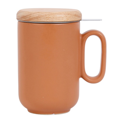 [009281] Tisanière WOODY terracotta