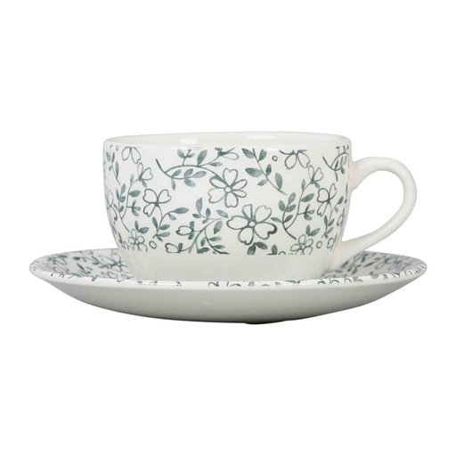 [009650] Tasse à thé DORSET bleue