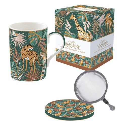 [009574] Coffret tisanière SAFARI