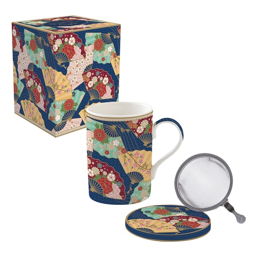 [009569] Coffret tisanière EVENTAILS