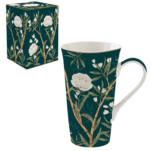 [009678] Coffret mug géant ROSIER BLANC