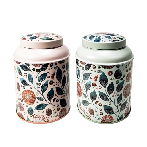 [009710] Set 2 boîtes à thé 175g PAMPA