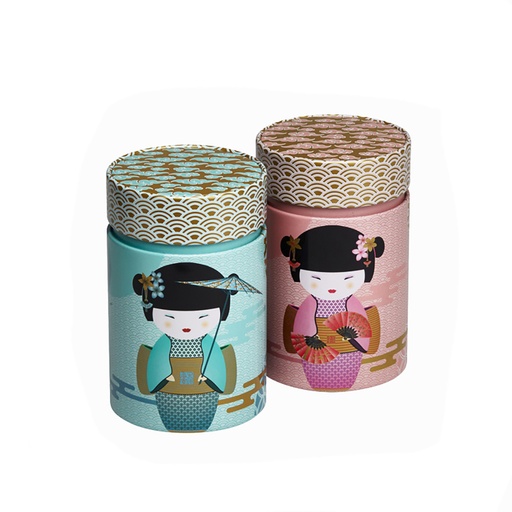 [009169] Set 2 boîtes à thé 150g KIRA ET PIKA