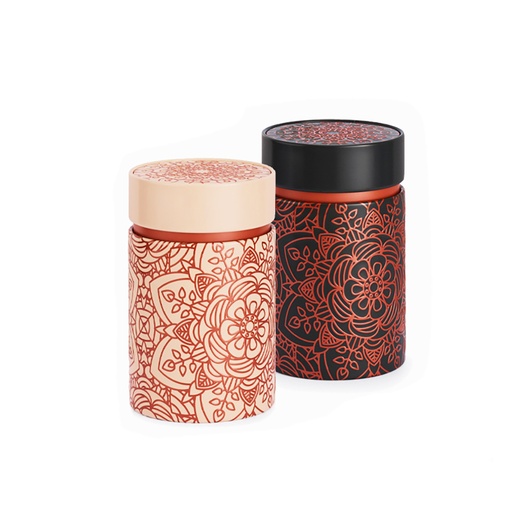 [009170] Set 2 boîtes à thé 150g MANDALA