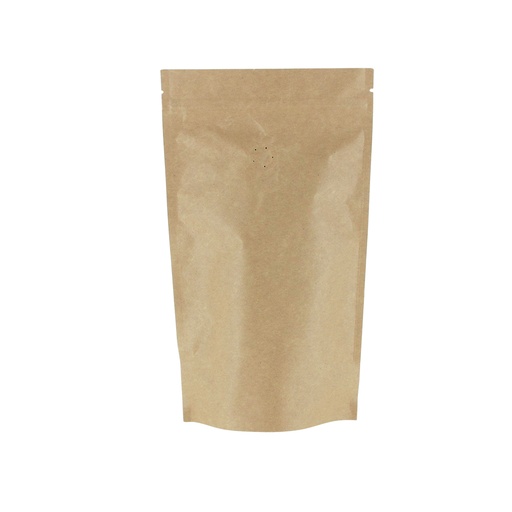 [007013] DOYPACK café +/- 250g kraft av. valve fraîcheur lot de 50