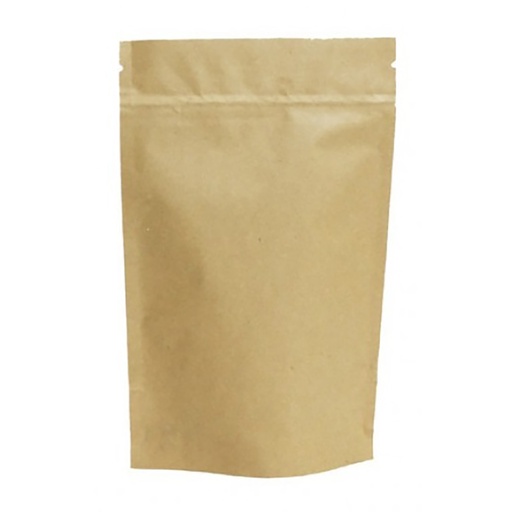 [006662] DOYPACK +/- 100g kraft lot de 50