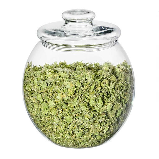 [006649] Pot en verre 1,2kg JARRE