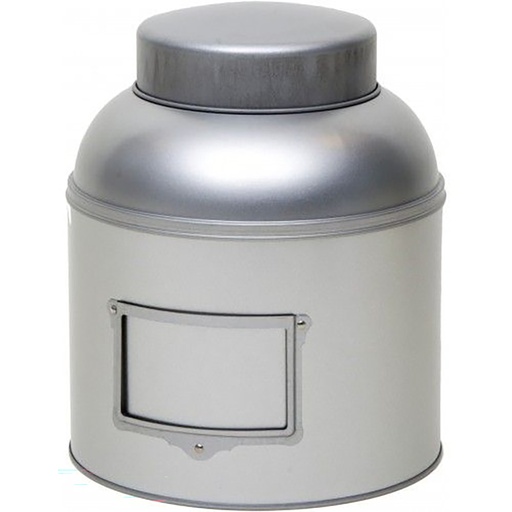 [003874] boîte URNE 1,5kg argent av. porte étiquette