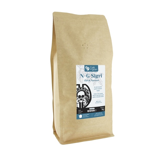 [001111] Café Papouasie N-G SIGRI HAUTE TERRE DE WAHGI