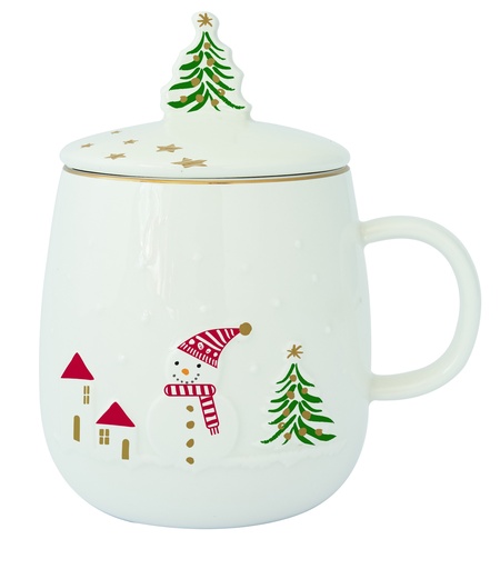 [010222] Tisanière BONHOMME DE NEIGE