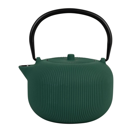 [010241] Théière en fonte 1L TRESSE émeraude