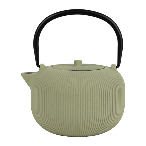 [010242] Théière en fonte 1L TRESSE anis