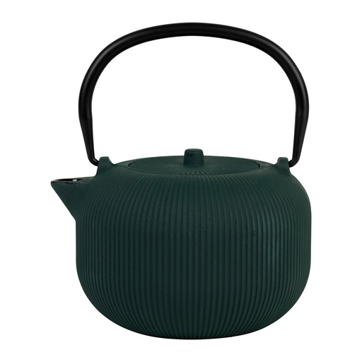 [010243] Théière en fonte 1L TRESSE verte