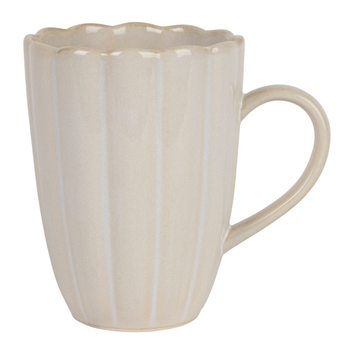 [010255] Mug BLOOM Ecru