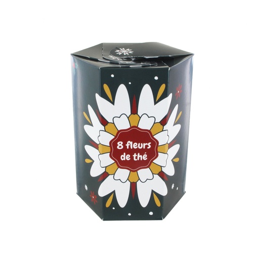 [010283] Coffet x8 fleurs de thé