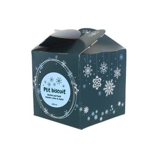 [010289] Cube x20 infusettes Rooibos Ptit biscuit