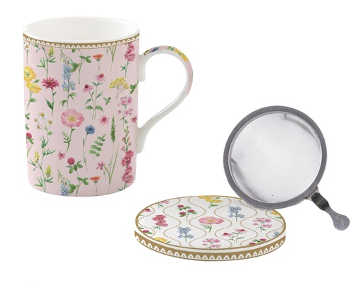 [010436] Coffret tisanière BOUTON D'OR