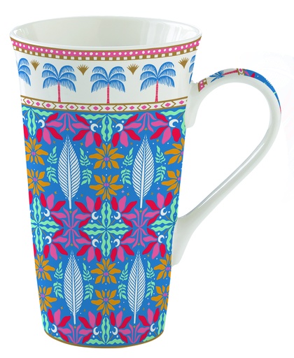 [010442] Coffret mug géant PALM BEACH