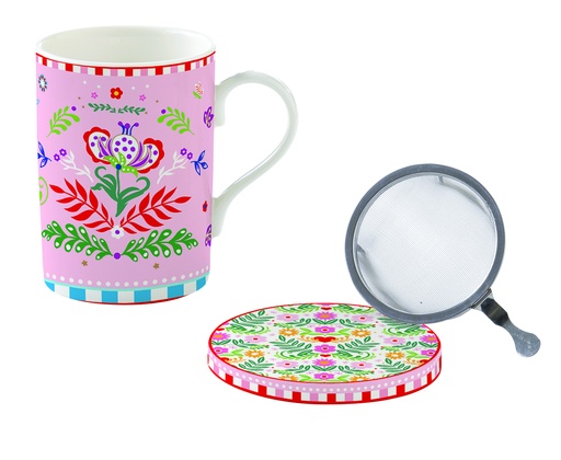 [010443] Coffret tisanière SWEET HEART