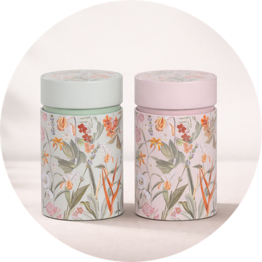 [010464] Set 2 boîtes à thé 150g BOHEME