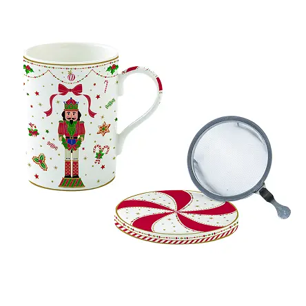 [010579] Coffret tisanière SOLDAT DE BOIS