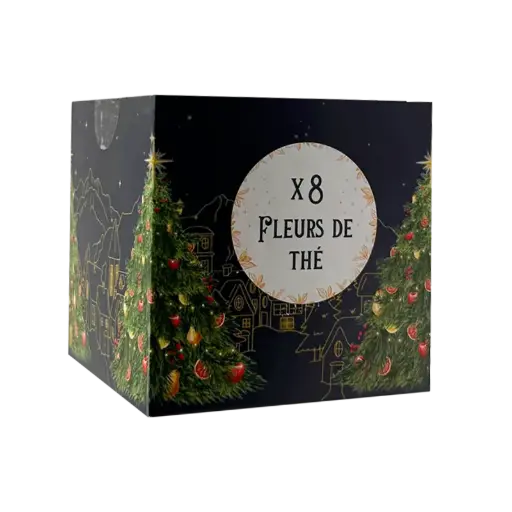 [010566] Cube x8 Fleurs de Thé