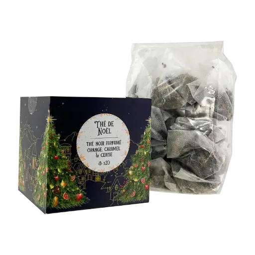 [010561] Cube x20 infusettes Thé de Noël
